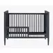 Modern Nursery Iron Ore Convertible Crib