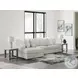 Stupendous Alloy 2 Piece Sectional with LAF Chaise