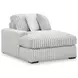 Stupendous Gray 3 Piece Modular Sectional with Chaise