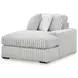 Stupendous Gray 6 Piece Modular Sectional with Chaise