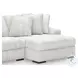 Stupendous Alloy 2 Piece Sectional with RAF Chaise
