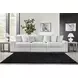 Stupendous Alloy 3 Piece Modular Sectional Sofa