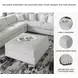 Stupendous Alloy Oversized Accent Ottoman
