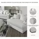 Stupendous Alloy Oversized Chaise