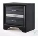 Naima Black Panel Storage Bedroom Set