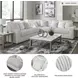 Stupendous Alloy 3 Piece Sectional