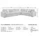 Stupendous Alloy 4 Piece Sectional