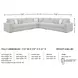 Stupendous Alloy 5 Piece Sectional