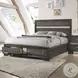 Naima Gray Queen Panel Bed with Storage
