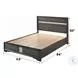 Naima Gray Queen Panel Bed with Storage
