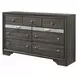 Naima Gray 9 Drawer Dresser