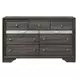 Naima Gray 9 Drawer Dresser