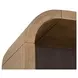 Tristan Swiss Coffee 2 Door Display Cabinet with LED