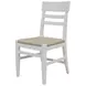 Hampton White Round Dining Room Set