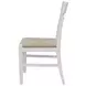 Hampton White Round Dining Room Set