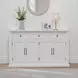 Hampton White 4 Doors Sideboard