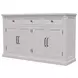 Hampton White 4 Doors Sideboard
