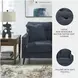 Bixler Navy 57" Loveseat
