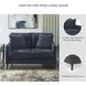 Bixler Navy 57" Loveseat