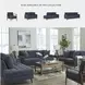 Bixler Navy 79" Sofa