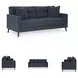 Bixler Navy 79" Sofa