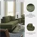Bixler Olive RAF Corner Chaise