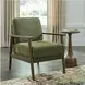 Bixler Olive Showood Accent Chair