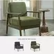 Bixler Olive Showood Accent Chair