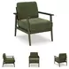 Bixler Olive Showood Accent Chair