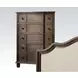 Baudouin Weathered Oak 5 Drawer Chest