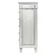 Varian Silver 6 Drawer Chest