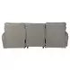 McPherson Buff and Winter 3 Piece Modular Power Reclining RAF Chaise Sectional with USB Charging