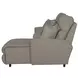 McPherson Buff and Winter 3 Piece Modular Power Reclining RAF Chaise Sectional with USB Charging