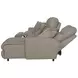 McPherson Buff and Winter 3 Piece Modular Power Reclining RAF Chaise Sectional with USB Charging