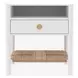 Cleo Coconut Milk 1 Drawer Nightstand