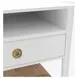 Cleo Coconut Milk 1 Drawer Nightstand
