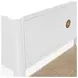 Cleo White Rectangular Console Table