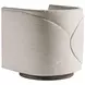 Ingrid Ivory Upholstered Swivel Chair