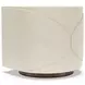 Ingrid White Upholstered Swivel Chair