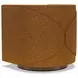Ingrid Orange Upholstered Swivel Chair