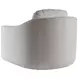 Liz Ivory Upholstered Swivel Chair
