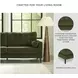 Reveon Lakes Green 87" Sofa