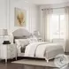 Solace Maris Eggshell Upholstered Shelter Bedroom Set