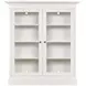 Structures White 2 Door Double Display Cabinet