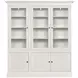Structures White 81" Display Cabinet with 6 Doors