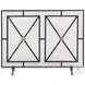 26796 Gray Paneled Firescreen