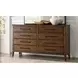Abode Larson Medium Stain 8 Drawer Dresser