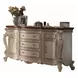Picardy Antique Pearl and Cherry Oak 5 Drawer Dresser