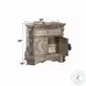 Northville Antique Silver 1 Drawer Nightstand