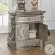 Northville Antique Silver 1 Drawer Nightstand